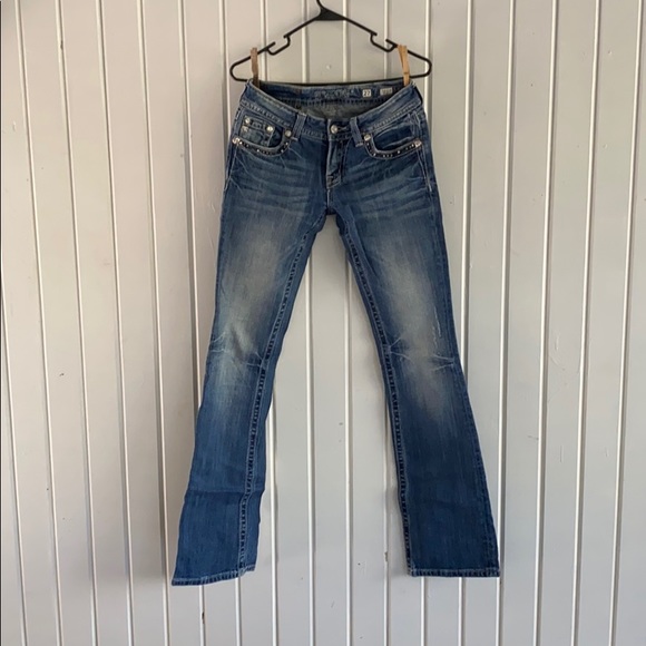 miss me jeans size 27 long
